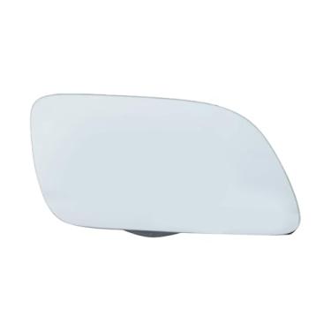 Imagem de Espelhos laterais de aquecimento Compatível com vw polo 2002 2003 2004 2005 lente mk4 porta asa espelho retrovisor substituição vidro branco(Right)
