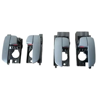 Imagem de Conjunto De Maçaneta Interna Da Porta Do Carro Compatível Com Hyundai Accent 2006 2007 2008 2009 2010 2011 Puxador Interno Do Carro 826101E000 826201E000