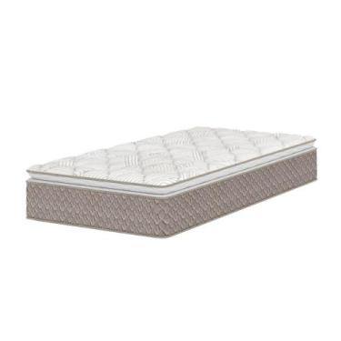 Imagem de Colchão Solteiro 88cm Espuma D33 Pillow Top Premier Umaflex, Bege