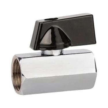 Imagem de Válvula De Esfera Mini De Latão Rosqueada 1/8 1/4 3/8 1/2 BSP Macho Pa