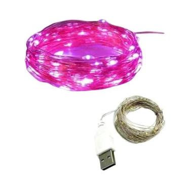 Imagem de Luzes De Fada LED À Prova d'Água Com Fio De Cobre Para Decorações De N