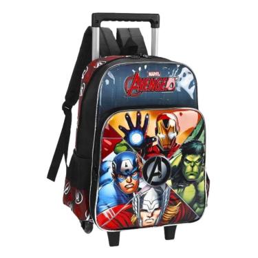 Imagem de Mochila De Carrinho Avengrs Preto Luxcel Ic39766ag0600un
