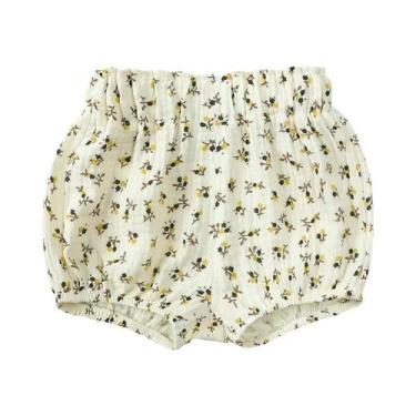 Imagem de Shorts De Verão Para Bebês, Algodão, Linho, Respirável, Desenho Animad