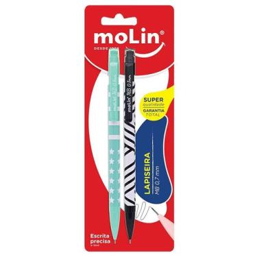 Imagem de Kit Lapiseira Molin MB 0,7mm