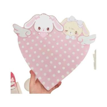 Imagem de Quadro De Feltro De Coelho De Desenho Animado Fofo Para Fotos E Mensag