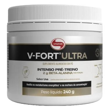 Imagem de V-Fort Ultra Pré Treino Uva Vitafor 240g