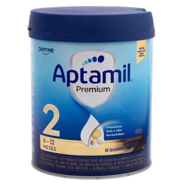 Imagem de Fórmula Infantil Aptamil Premium 2 Danone 6 a 12 meses 800g, 800g, Ori