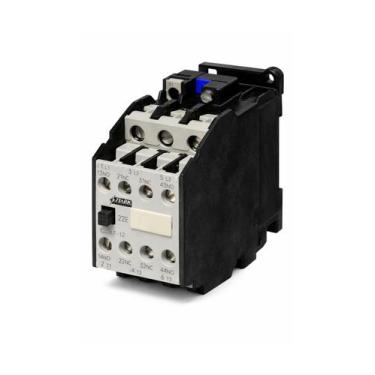 Imagem de Contator Trifásico CJX1F 1222 110V 12Amp. 3TF41 2NA + 2NF - Stark Elec
