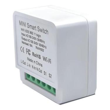 Imagem de Mini Interruptor Inteligente Wifi Ggbee Luz Ventilador