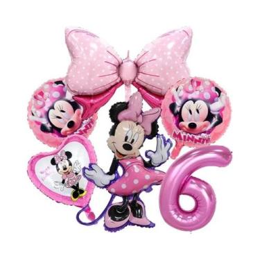Imagem de Conjunto De Balões Mickey E Minnie Para Menina E Menino, Decoração De 