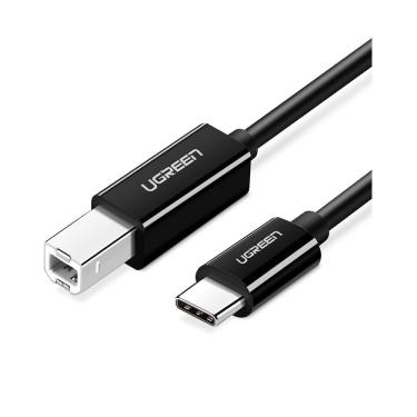 Imagem de Cabo Impressora Ugreen Usb C P/usb B Macho 1mt Us241 Preto