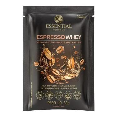 Imagem de Espresso Whey Protein Essential Nutrition Sachê 30g Sabor Café
