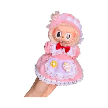 Imagem de Conjunto Casual De Roupa E Acessórios Estilosos Labubu De 17cm Para Cr