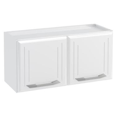 Imagem de Armário de Cozinha de Aço Aéreo Duplo Telasul Topázio Branco