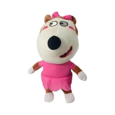 Imagem de Brinquedos De Pelúcia Da Família Anime Wolfoo De 30cm, Bonecas Macias 