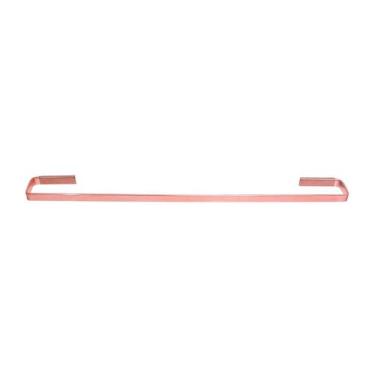 Imagem de Porta Toalha de Banho Chapa Fina Standard Alumínio Rose - Montelar Aca