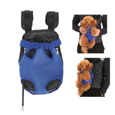 Imagem de Mochila Canguro Cao Gato Cachorro Pet Bolsa Transporte Animal de Estim