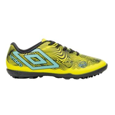 Imagem de Chuteira Infantil Society Orbit Jr Umbro - Amarelo-Masculino