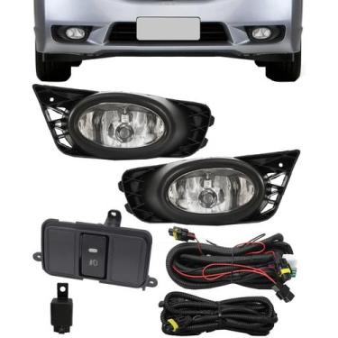 Imagem de Kit Farol Neblina Milha Honda Civic G8 2009 até 2011 - SUNS