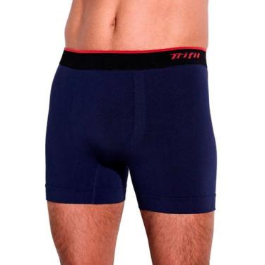 Imagem de Cueca Boxer Trifil CE4186 Masculina Sem Costura Microfibra T. P/1XG, G