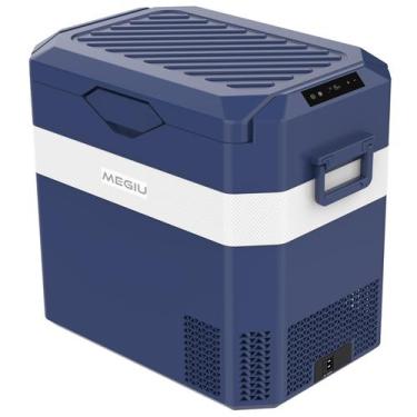 Imagem de Geladeira de carro Megiu HC-38P5s portátil 40L 12V/24V DC 110-240V AC