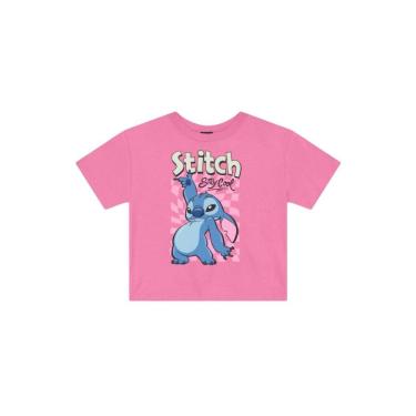 Imagem de Blusa infantil menina em malha do Stitch Brandili