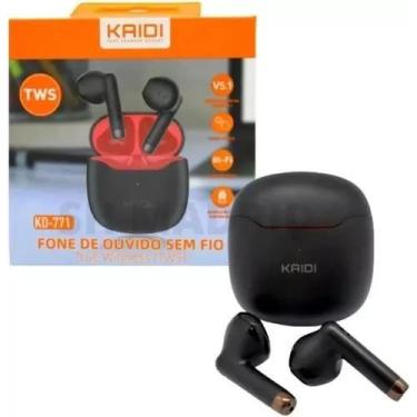 Imagem de Fone De Ouvido Kd771 Sem Fio Compatível C/android