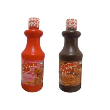Imagem de Achocolatado Brown Cow Original e Morango - 2 Unidades