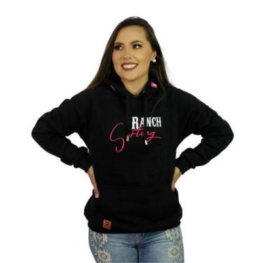 Imagem de Moletom Feminino Preto - Rancho Nhazinha, G