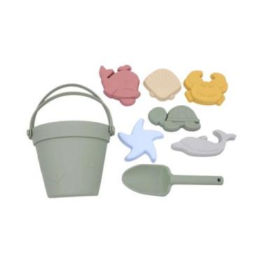 Imagem de Conjunto de Brinquedos de Praia para Crianças (8 Peças) - Caixa de Are