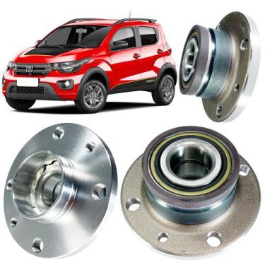 Imagem de Cubo E Rolamento Roda Traseiro Fiat Mobi 2016 Diante Com ABS - ASH