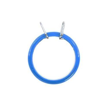Imagem de Bastidor de Metal com Regulador para Bordado - Nurge, 5,8CM - AZUL