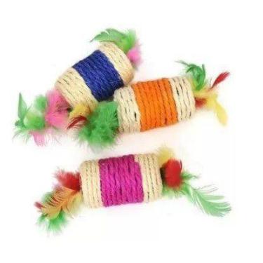 Imagem de Brinquedo para Gato Cilindo Sisal - Petnes