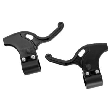 Imagem de Manete Maçaneta Freio Para Bicicleta Infantil Aro 16 Par Cor Preto - W