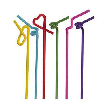 Imagem de 400 Canudo Decorativo Artístico Colorido - AAZ, Colorido