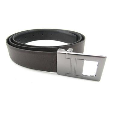Imagem de Cinto Fasolo Masculino Social 100% Couro G020161 Reversível, Preto, Ca