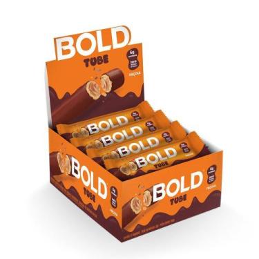 Imagem de BOLD TUBE PAÇOCA (Caixa 12 unid.) - BOLD SNACKS