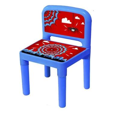 Imagem de Cadeirinha Infantil Azul Desmontável Com Label Resistente Para Criança