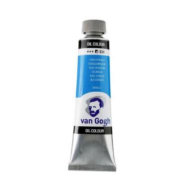 Imagem de Tinta Óleo 20 Ml Talens Van Gogh Serie 2 Cerulean Blue 534, 20ML