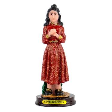 Imagem de Escultura Santa Menina Izildinha 15 cm em Resina - Lua Mistica