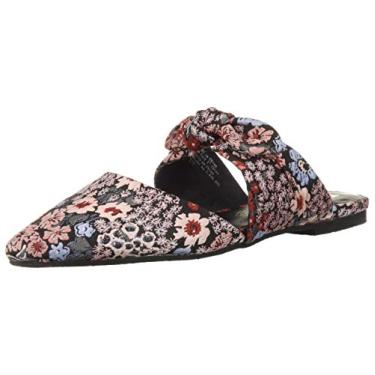 Imagem de BC Footwear Mule feminino, Tecido floral preto, 9