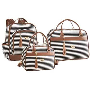Imagem de Kit Bolsas Maternidade, Mochila Trocador Liverpool Just Baby
