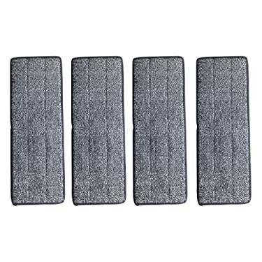 Imagem de Refil De Microfibra 123 Útil Para Flat Mop Com 4 Peças UD475