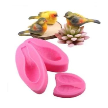 Imagem de Molde De Silicone Pássaro 3D