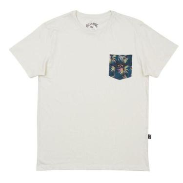Imagem de Camiseta Billabong Team Pocket I Masculina Off White