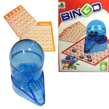 Joguinho de Bingo Infantil completo com Globo Giratório - Goal Kids - Jogo  Bingo Infantil - Magazine Luiza