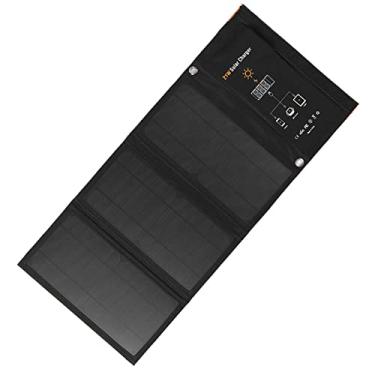Imagem de Tingpai 21 W Carregador Solar Dobrável À Prova D 'Água do Sol Painel de Energia de Carga Dupla Portas USB Fonte de Energia Portátil pa Celular Tablet PC Banco de Potência