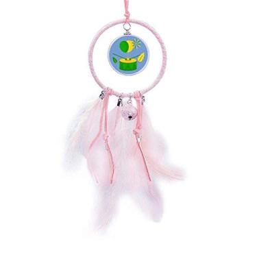 Imagem de OFFbb-USA Instrumento de carnaval Rio Brasil apanhador de sonhos pequeno sino decoração de quarto