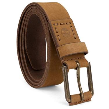 Imagem de Timberland Cinto de couro masculino casual clássico diário, Trigo, 54