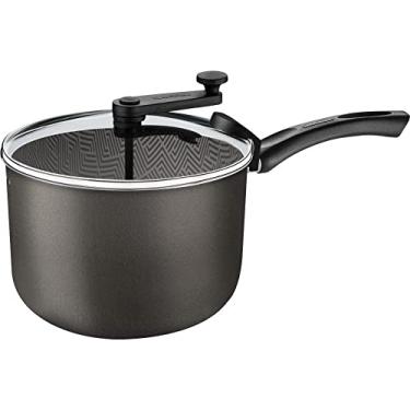 Imagem de Pipoqueira Tramontina Paris Em Alumínio Com Revestimento Interno E Externo Em Antiaderente Starflon Max Chumbo 22 Cm 4,8 L